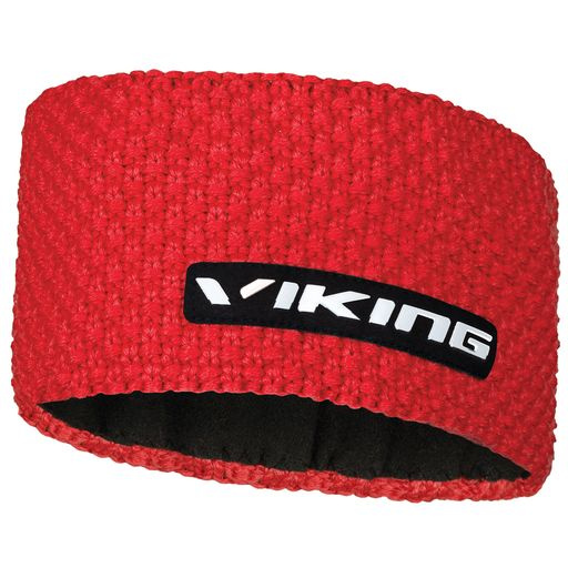 Zimní čelenka VIKING Berg Headband červená Velikost: UNI
