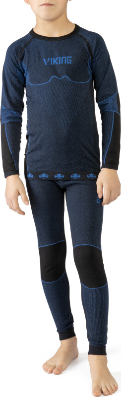 Dětské funkční prádlo VIKING Riko modrá (Set) Velikost: 152-1