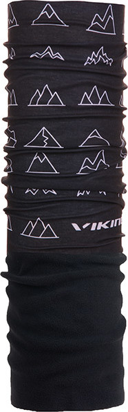 Funkční sportovní nákrčník VIKING 8228 Polartec Outside černá Velikost: UNI