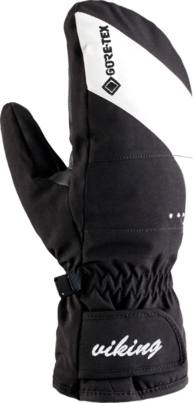 Dámské lyžařské palčáky VIKING Sherpa GTX® Mitten černobílá Velikost: 5