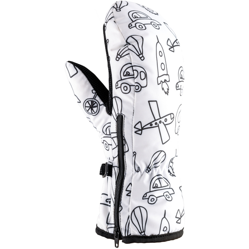 Lyžařské palčáky dětské VIKING Motiv bílá Velikost: 2