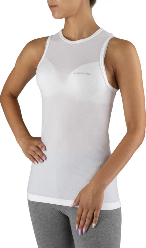 Lehké unisex tílko VIKING Easy Dry Singlet bílá Velikost: S