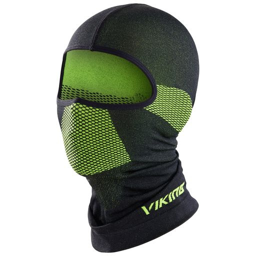 Dětská sportovní kukla Sigurd Jr - black/lime