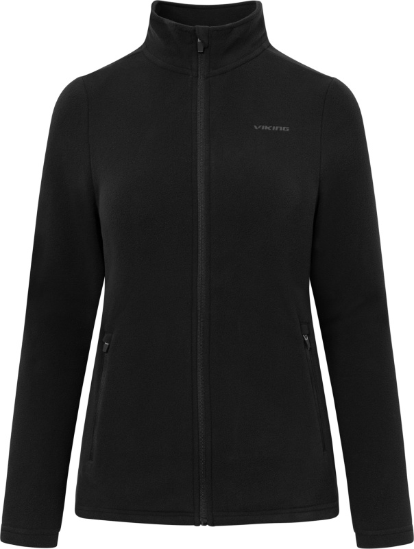 Dámská mikina s kapucí VIKING Tesero černá Velikost: XS