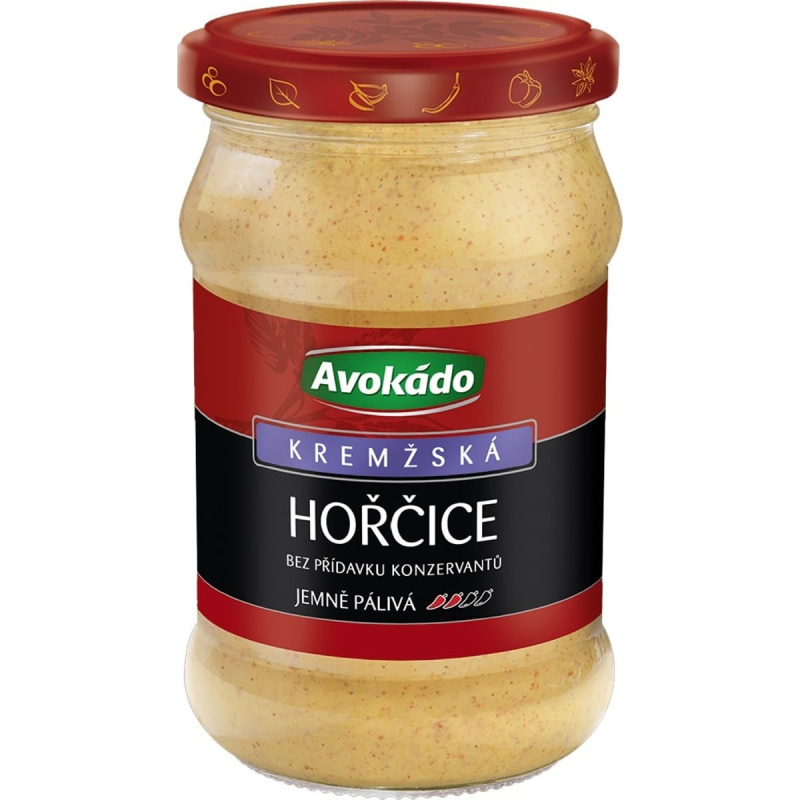 Avokádo Kremžská hořčice