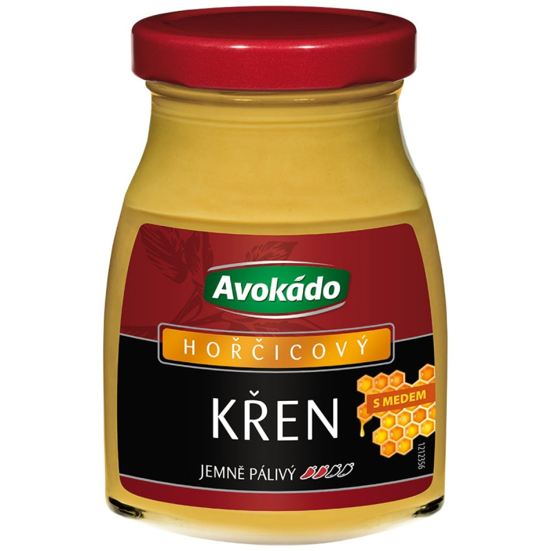 Avokádo Křen hořčicový s medem