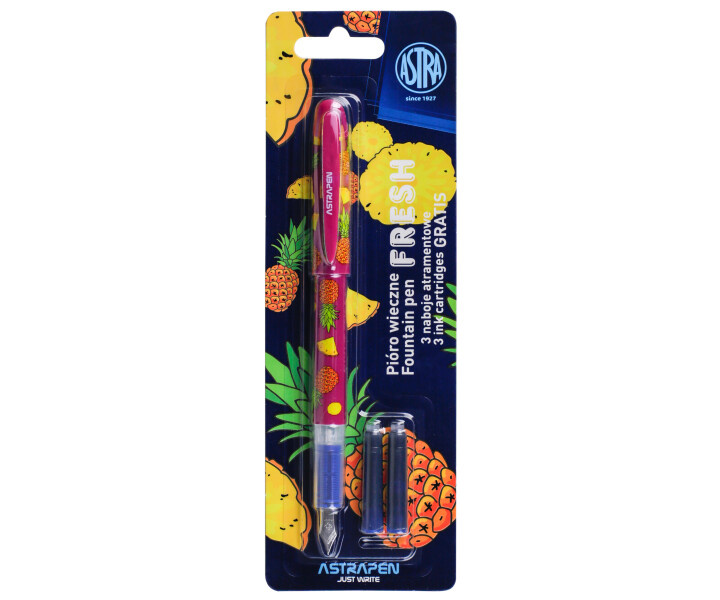 Plnící pero Astra Fresh - mix 3 barev