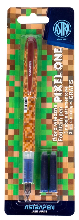 Astra plnící pero Pixel One se 3 náplněmi 143339