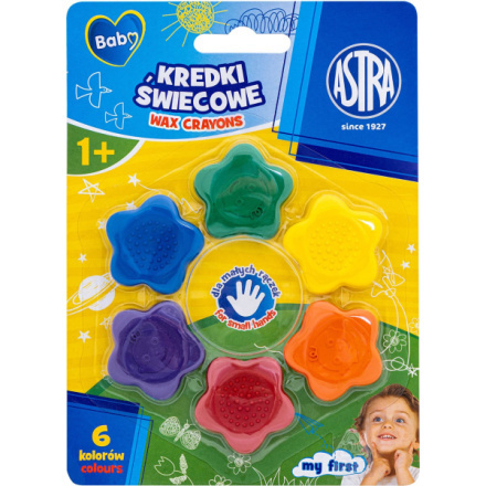ASTRA BABY Hvězdičkové voskovky 6ks