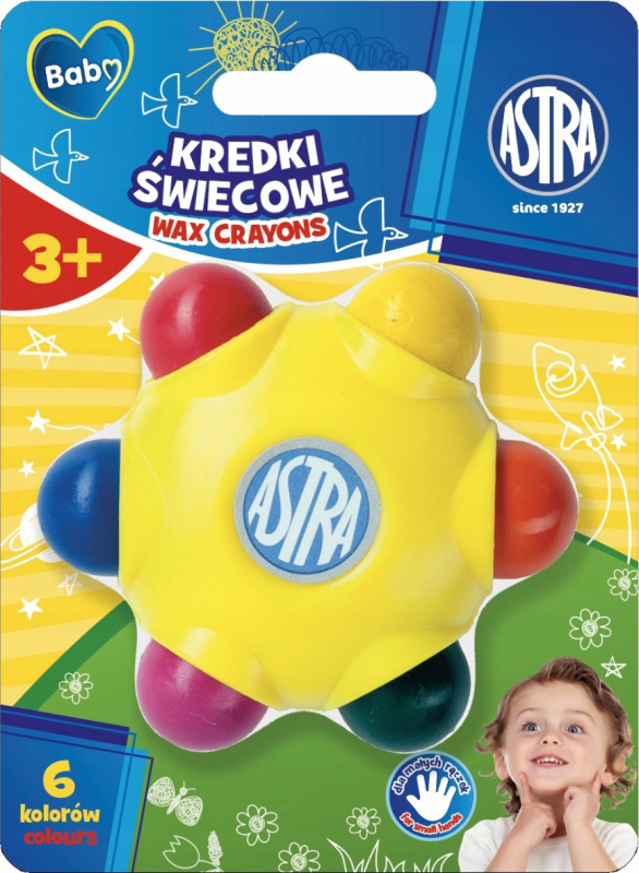 ASTRA BABY Voskovky Kostičky 16 ks