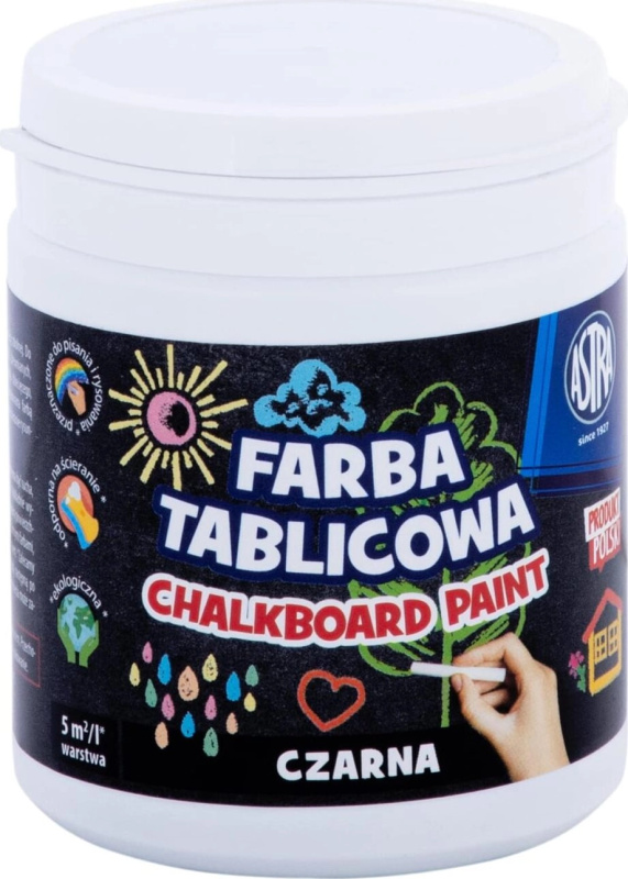 ASTRA Tabulová barva 250ml černá 155726