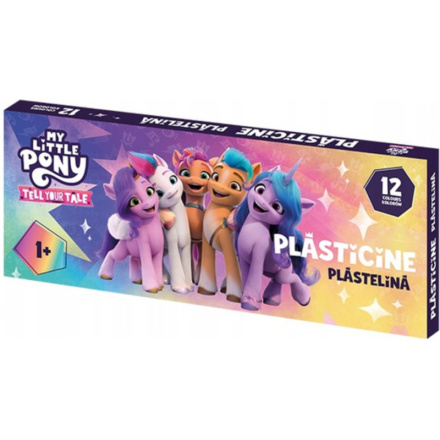 Plastelína ASTRA – 12 barev, motiv MY LITTLE PONY