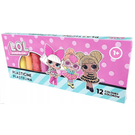 Plastelína ASTRA L.O.L. Surprise – 12 barev