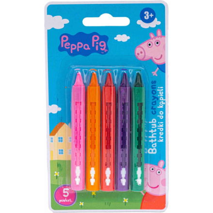 Voskovky do koupele ASTRA PRASÁTKO PEPPA, 5 ks
