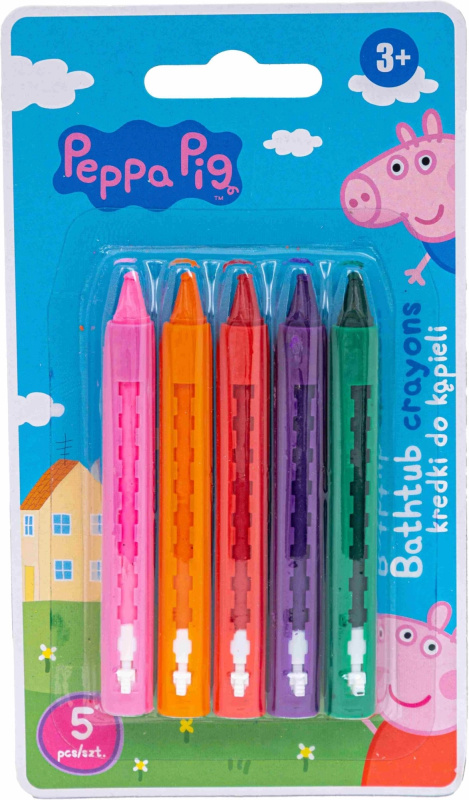 Voskovky do koupele ASTRA PRASÁTKO PEPPA, 5 ks