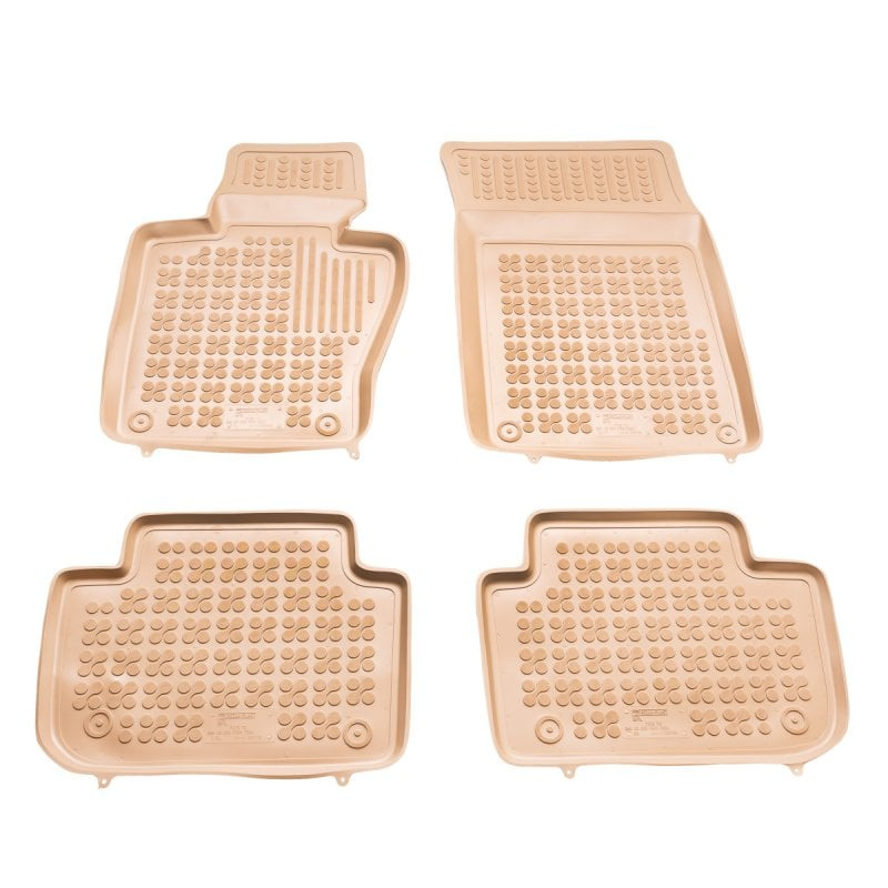 Gumové autokoberce BMW X3 (E83) 2004-2010 (béžové)