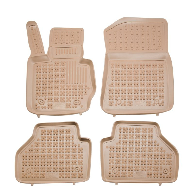 Gumové autokoberce BMW X3 2010-2017 (F25, béžové)