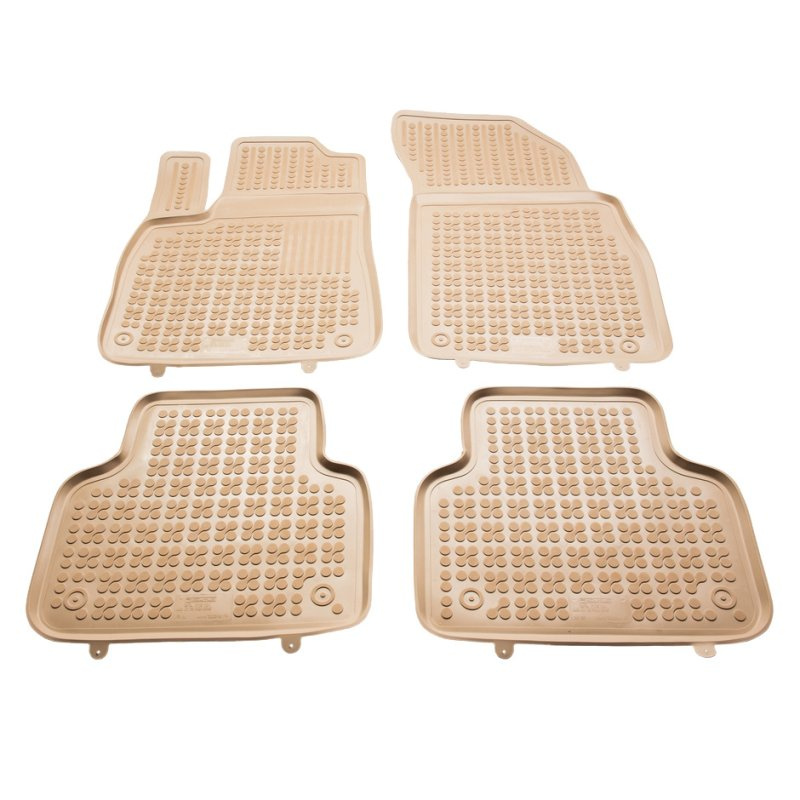 Gumové autokoberce Audi Q7 2015- (béžové)