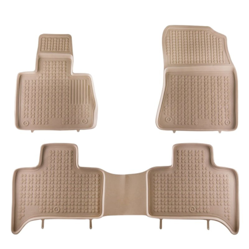 Gumové autokoberce BMW X5 (E53) 1999-2006 (béžové)