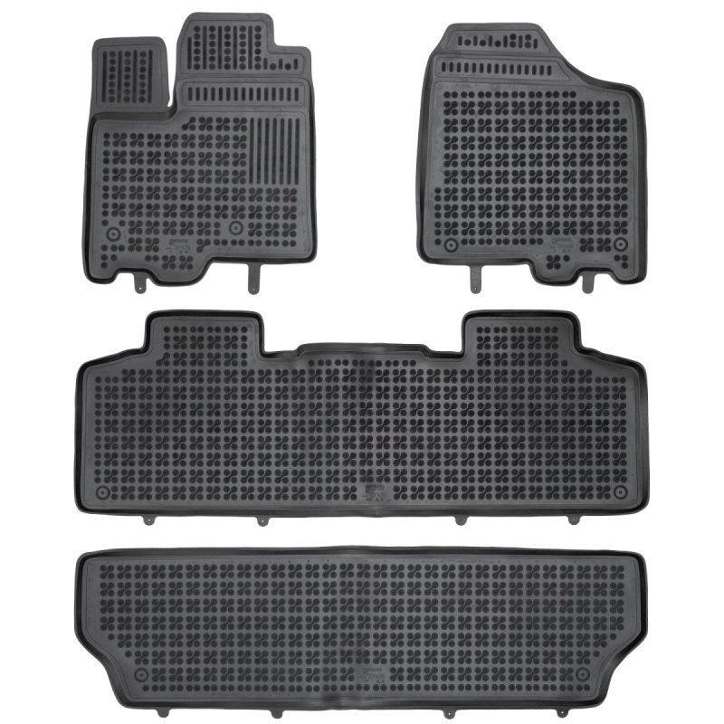 Gumové autokoberce Toyota Sienna 2010-2020 (7 míst)