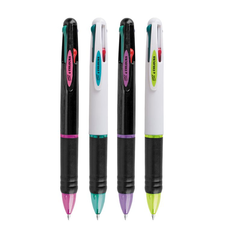 EASY Kuličkové pero 4COLOURS 0,7 mm - mix barev