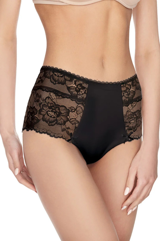 Dámské kalhotky N063 - EWANA černá L