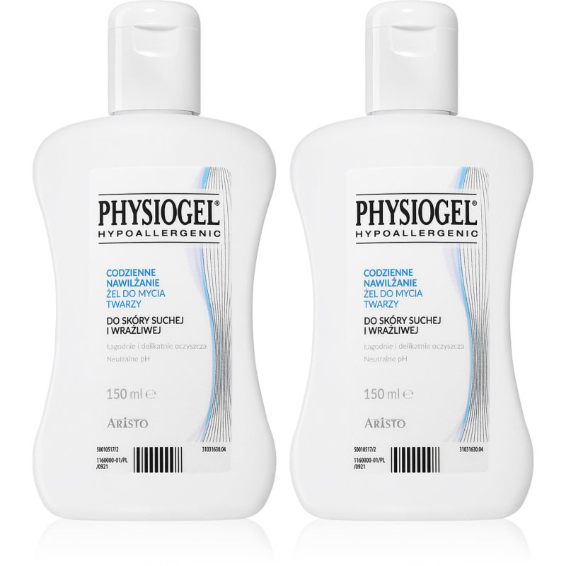 Physiogel Daily MoistureTherapy hydratační mycí gel výhodné balení 2x150 ml