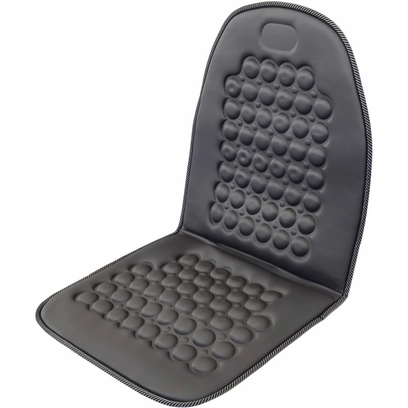 Compass Potah sedadla masážní s magnety šedý