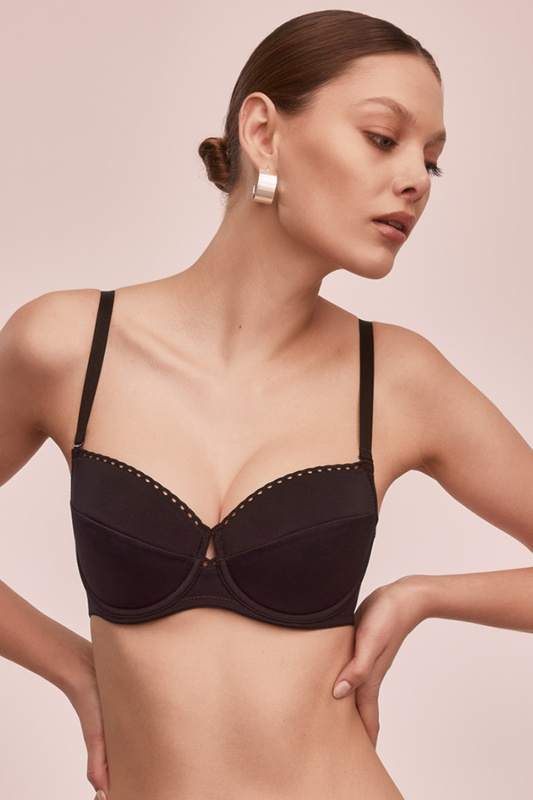 Podprsenka Alles Elena II U Barva: Černá, Velikost: 75G