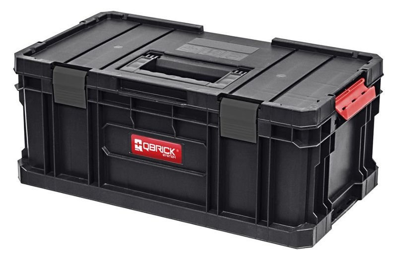 Kufr na nářadí QBRICK SYSTEM TWO Toolbox Plus, 484 x 255 x 187 mm, 2 vyjímatelné přepážky