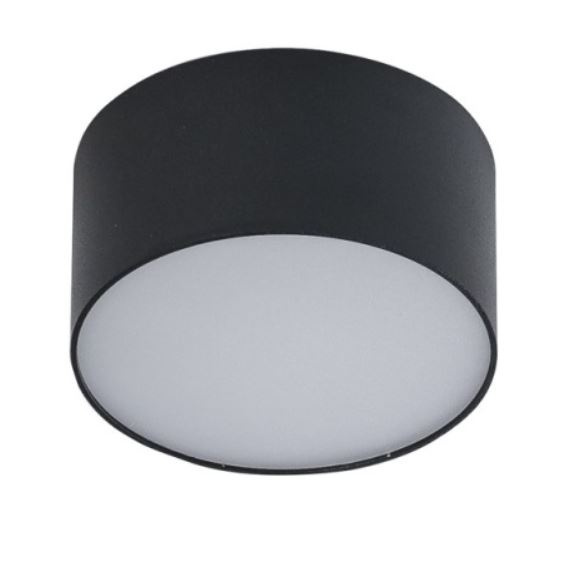 AZzardo LED Stropní svítidlo MONZA R 12 Teplota světla: 4000K, Barva materiálu: černá
