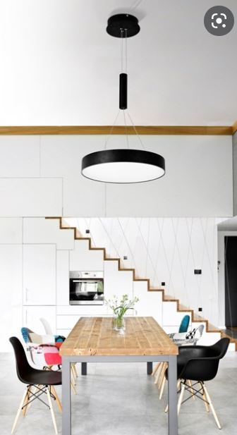 AZzardo LED Závěsné svítidlo MONZA R 40 Teplota světla: 4000K, Barva materiálu: černá