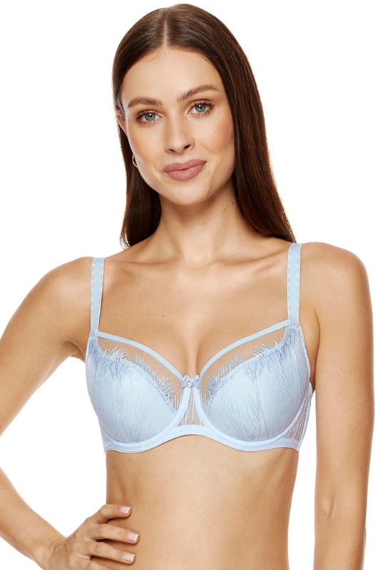 Podprsenka Gorteks Mable/B3 Barva: Modrá, Velikost: 85E