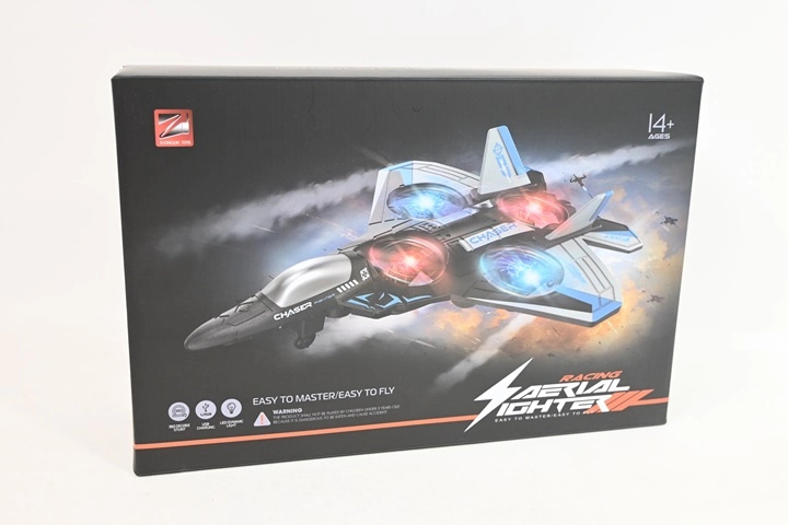 RC létající letadlo Stunt fighter s LED a nabíjením USB
