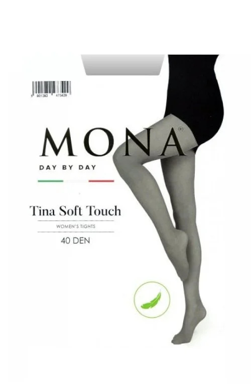 Dámské punčochové kalhoty Mona Tina Soft Touch 40 den 1-4 cookie 4-L