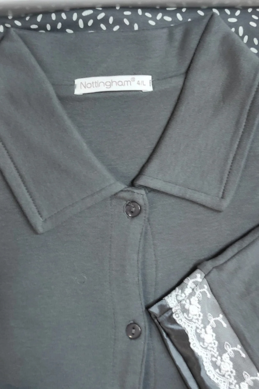 NOTTINGHAMSKÉ DÁMSKÉ PYŽAMO PG38118 Grey S
