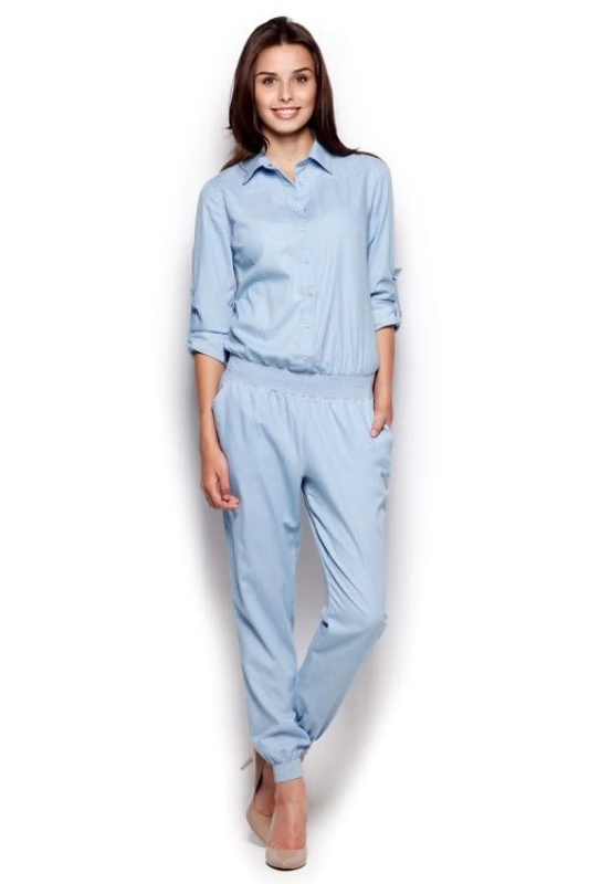 Dámský overal M314 light blue - FIGL světle modrá XL