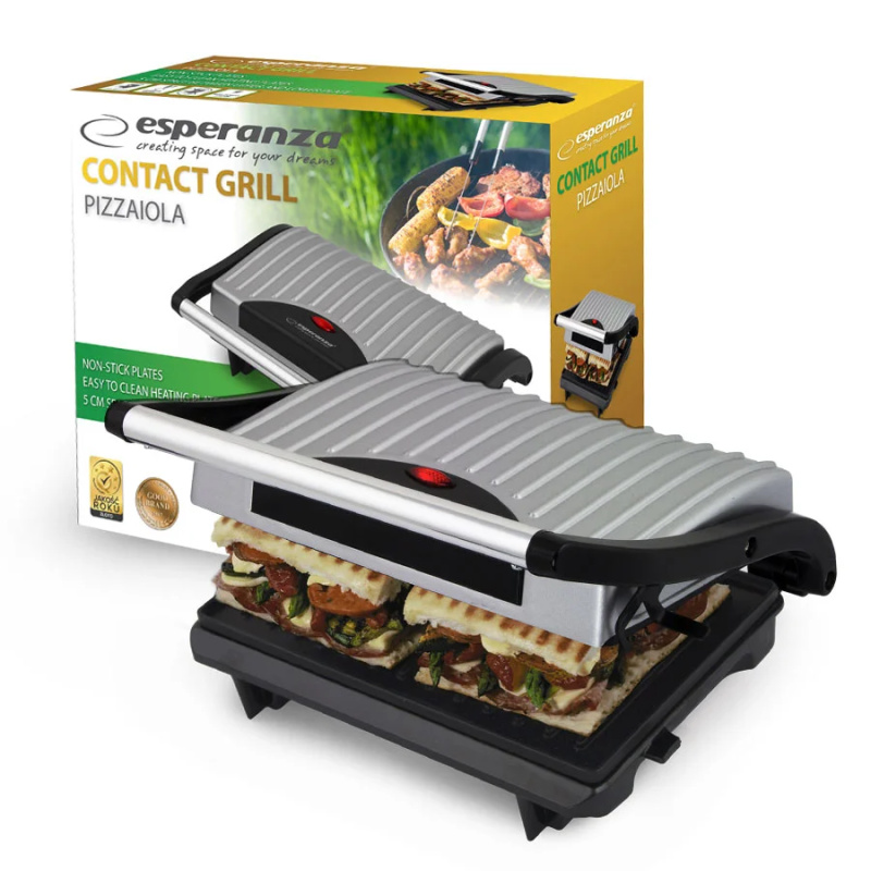 Kontaktní gril Esperanza Pizzaiola EKG005 - 750W