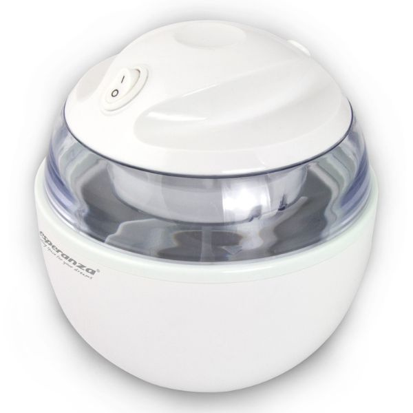 Malý domácí zmrzlinovač, vyrobí 300ml zmrzliny, sorbetu nebo mraženého jogurtu, 7W