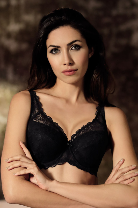 Podprsenka Unikat Angelika Barva: Černá, Velikost: 70E