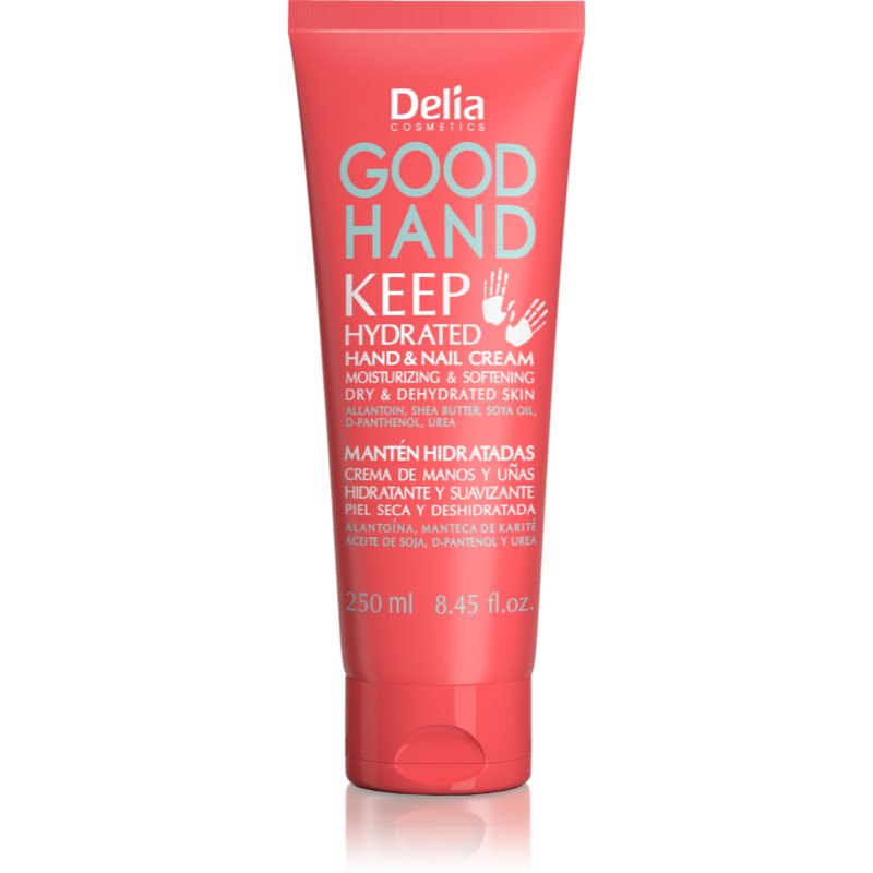 Delia Cosmetics Good Hand Keep Hydrated hydratační a zjemňující krém  na ruce a nehty 250 ml