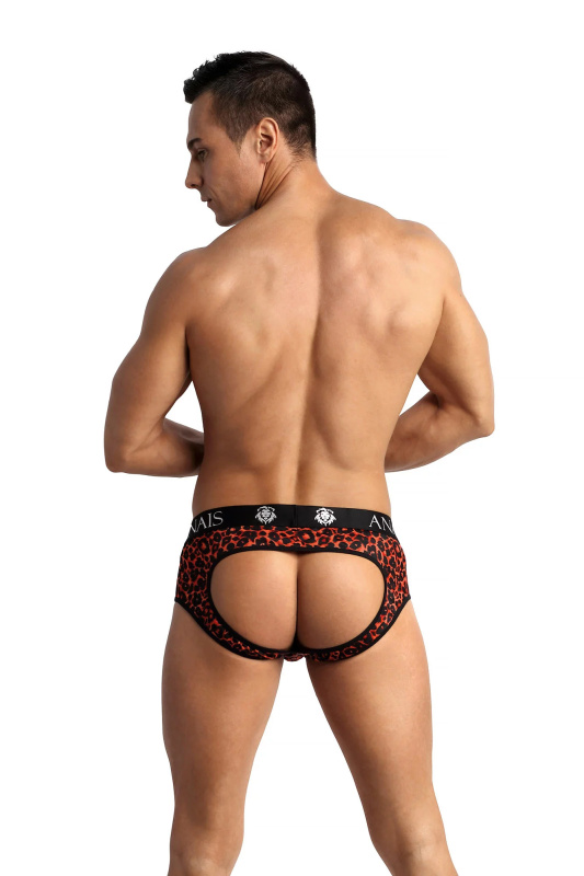 Pánské boxerky otevřené Tribal jock bikini - Anais XXL červená