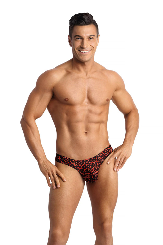Pánská tanga Tribal string - Anais XXXL červená