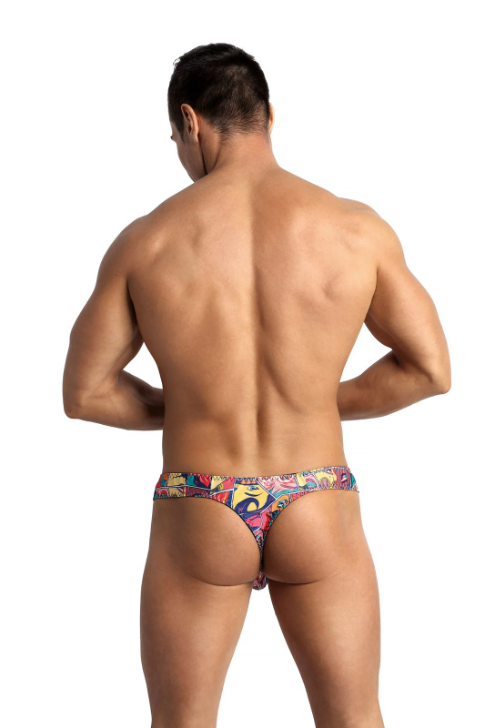 Pánská tanga Anais vícebarevná (Comics String) 3XL