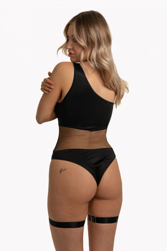 Odvážné body Kora - Anais černá L/XL