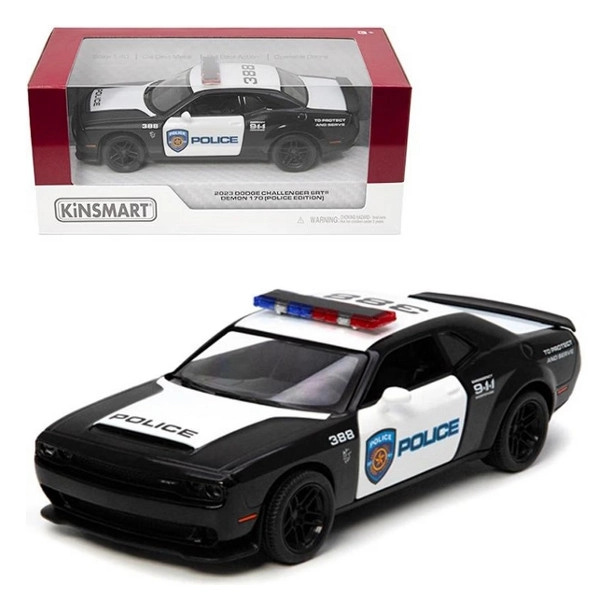 Kinsmart Dodge Challenger Demon policie 2023 1:40