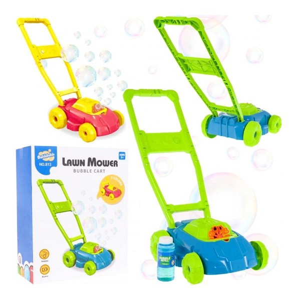 Dětská sekačka s bublinkami – bublinková sekačka do zahrady
