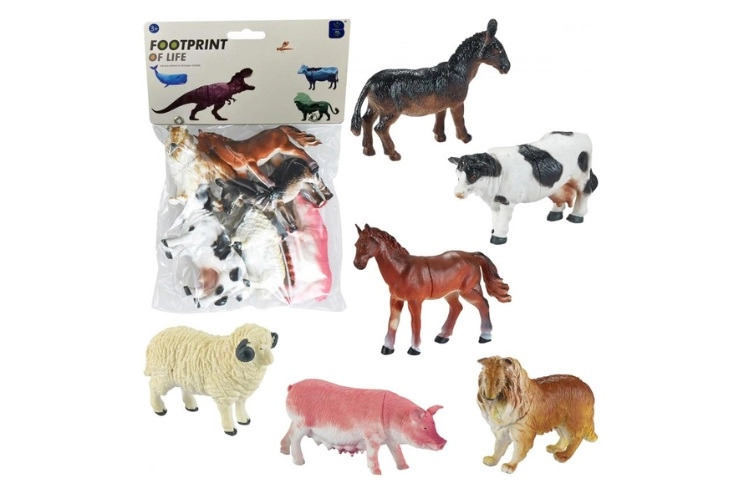 Trifox domácí zvířata z farmy – 6 figurek