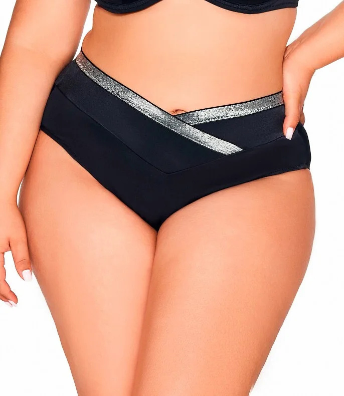 Spodní díl plavek Ava SF-224/15 Barva: Černá, Velikost: 3XL