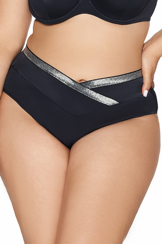 Spodní díl plavek Ava SF-224/15 Barva: Černá, Velikost: 3XL